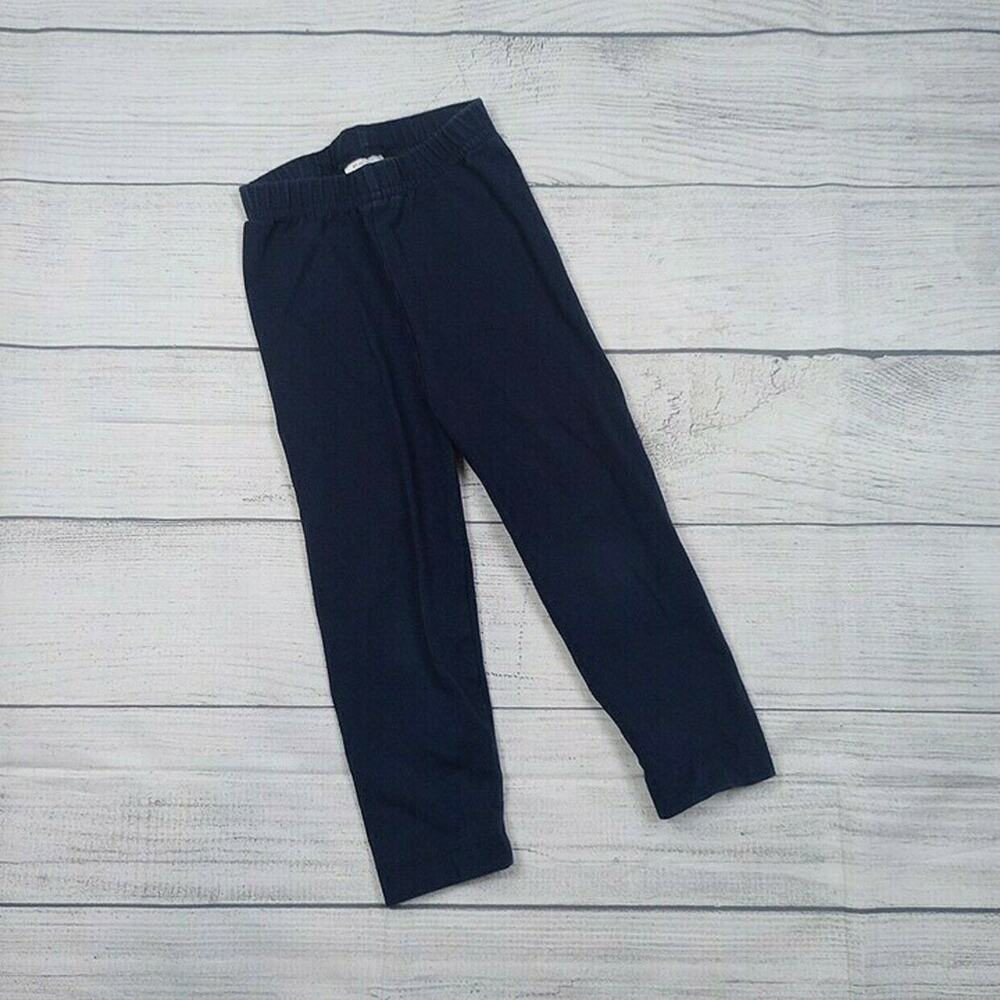 2T Hanna Andersson Navy Basic Leggings